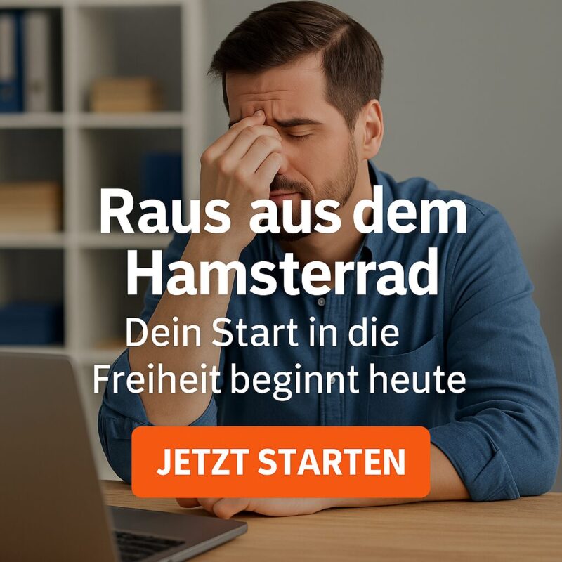 Vater steht nachdenklich am Fenster und sucht einen Ausweg aus dem Hamsterrad des Alltags
