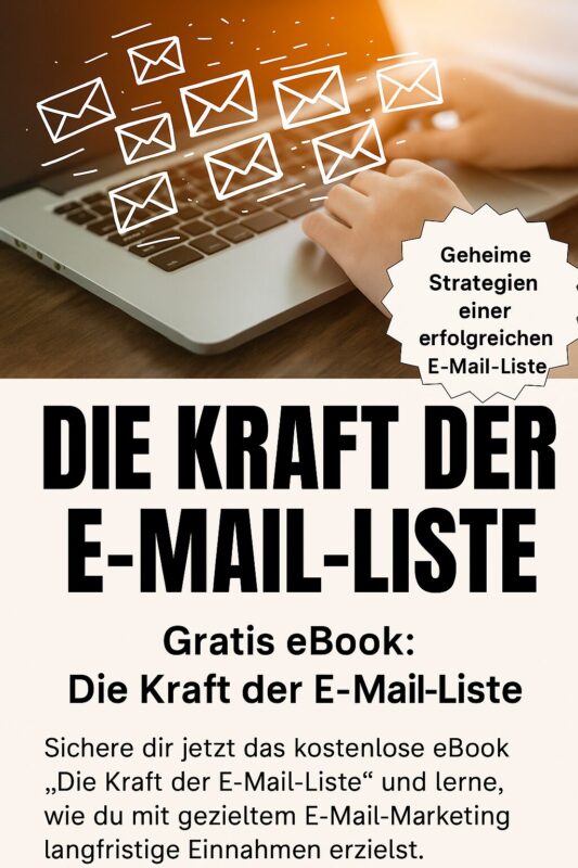 Kostenloses eBook: Die Kraft der E-Mail-Liste – Mehr Umsatz durch effektives E-Mail-Marketing