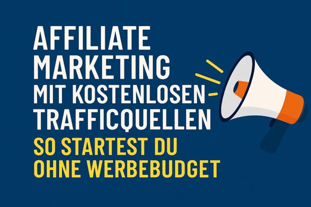 Affiliate Marketing mit kostenlosen Trafficquellen – so startest du ohne Werbebudget