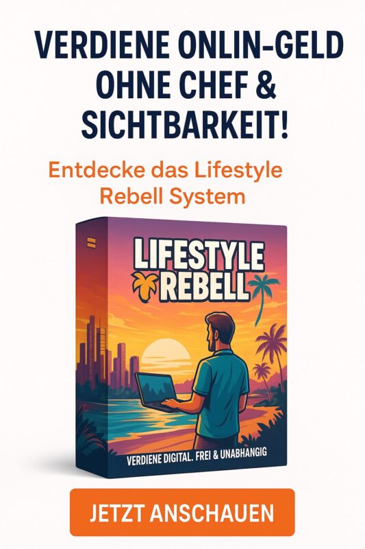 Lifestyle Rebell Erfahrungen – Online Business ohne Chef und ohne Sichtbarkeit