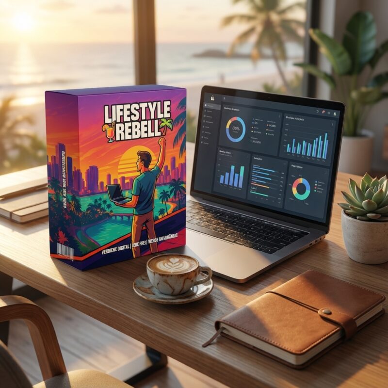 Lifestyle Rebell Online Business System – Dashboard