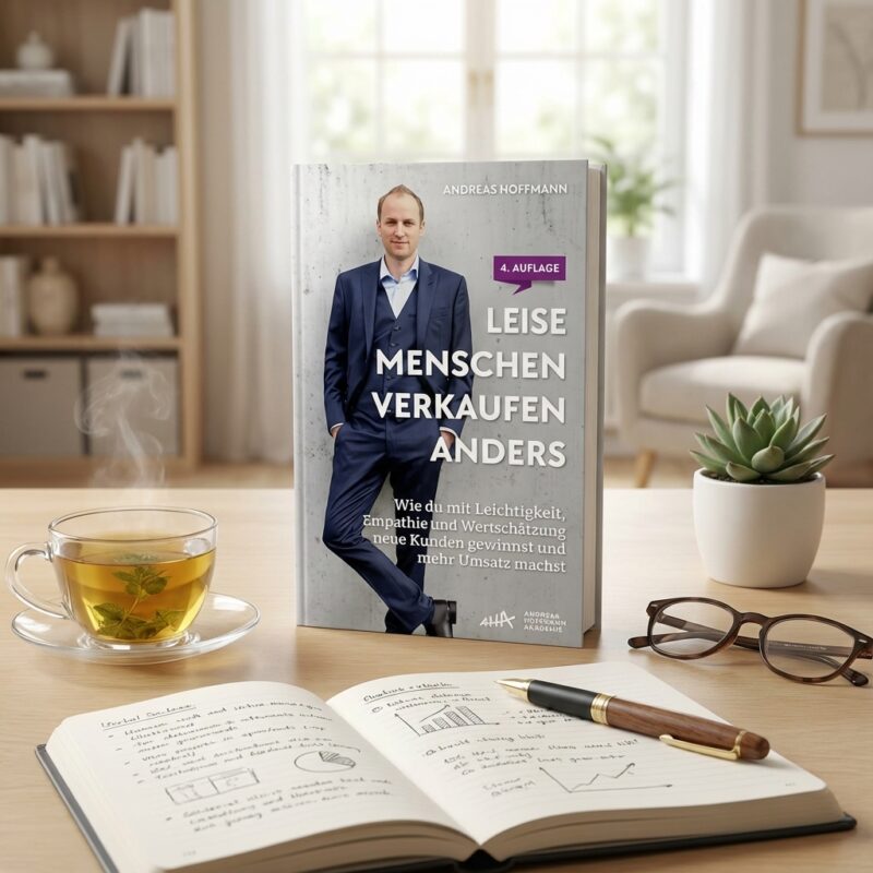 Leise Menschen verkaufen anders Buch von Andreas Hoffmann - Empathisches Verkaufen ohne Druck für Introvertierte