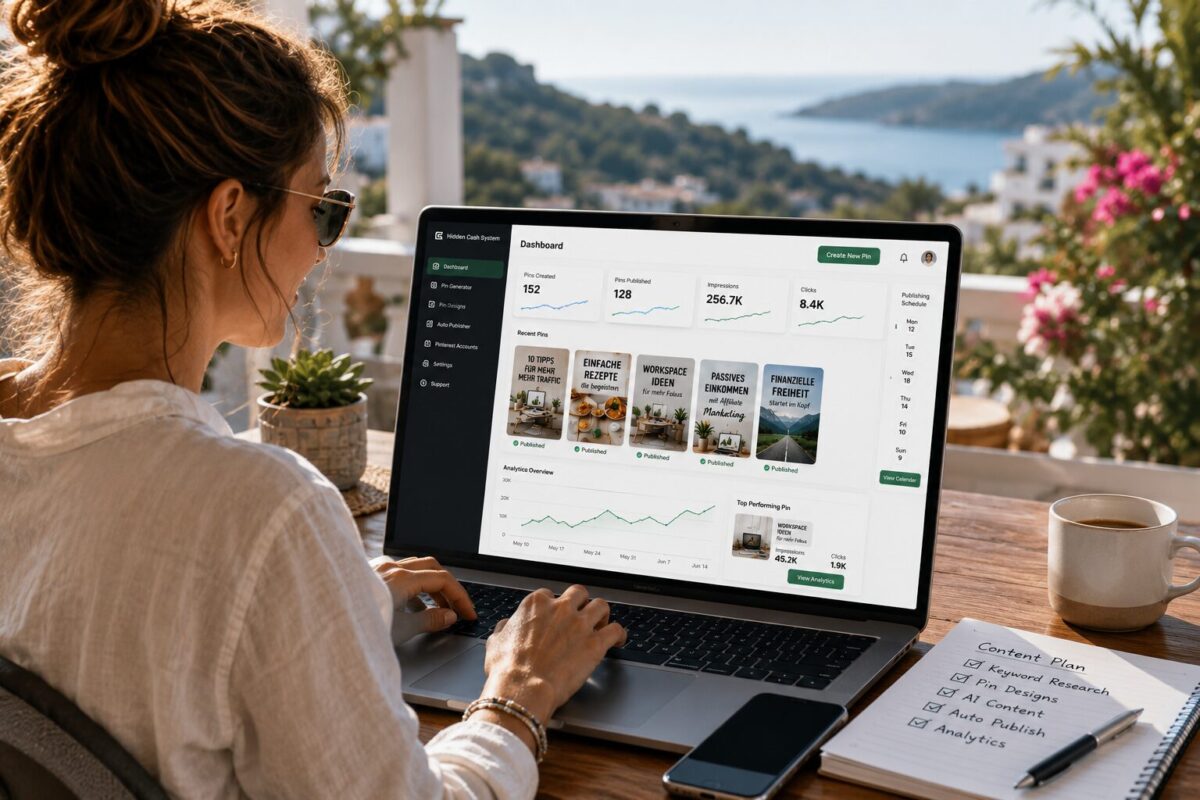 Online Business mit digitalen Produkten flexibel von überall betreiben