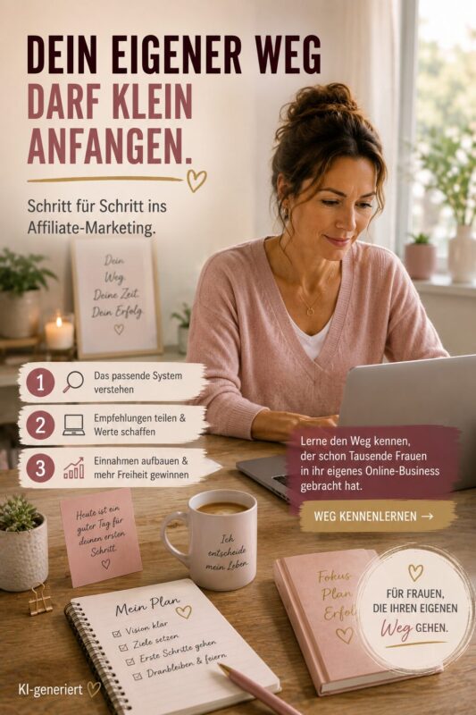 Affiliate Marketing für Frauen und Online Business