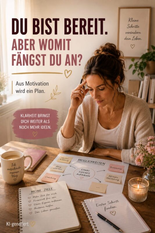 Vom Mindset zur Selbstständigkeit für Frauen